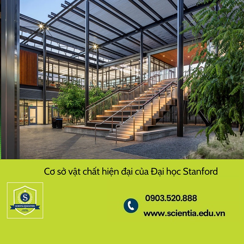 Cơ sở vật chất hiện đại của Đại học Stanford