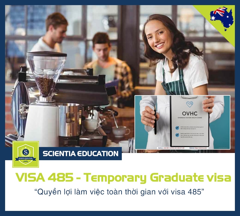 Quyền lợi làm việc toàn thời gian với visa 485