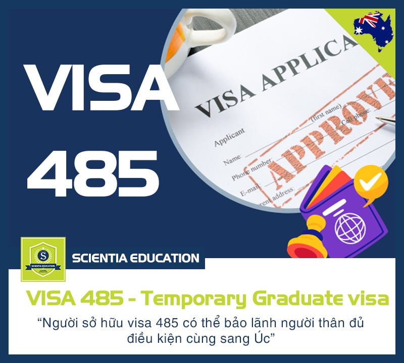 Visa 485 có đủ điều kiện bảo lãnh người thân sang Úc