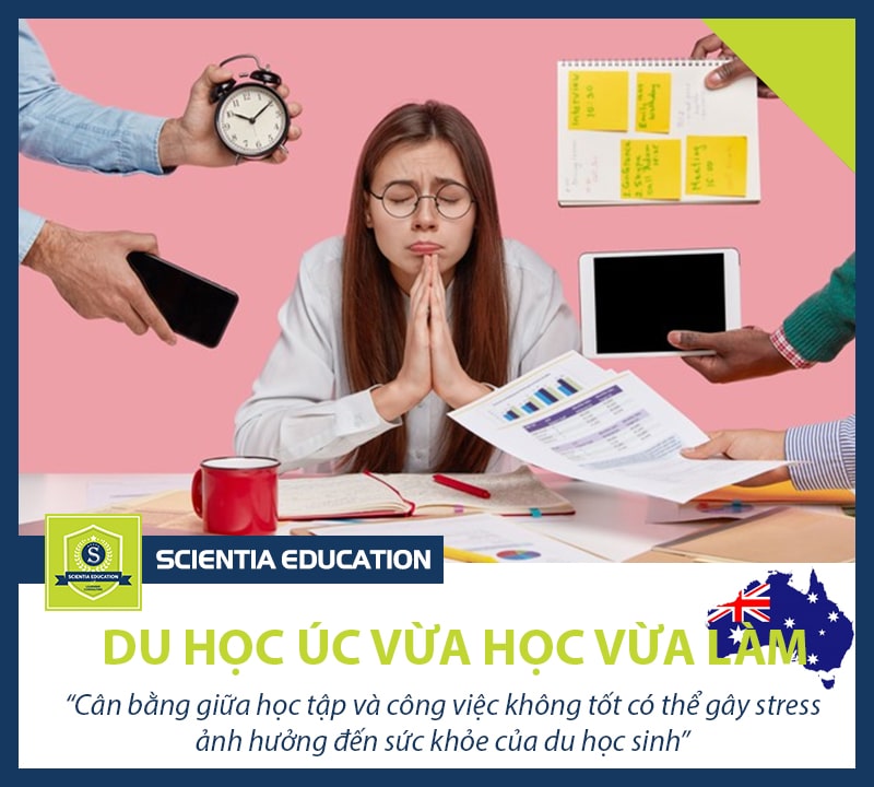 thách thức khi du học úc vừa học vừa làm