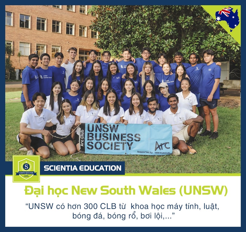 Câu lạc bộ sinh viên tại Đại học New South Wales