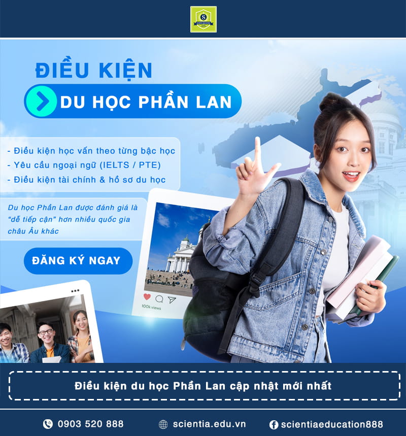 Điều kiện du học Phần Lan cập nhật mới nhất