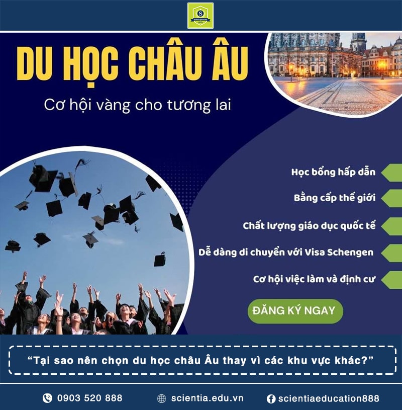 Tại sao nên chọn du học châu Âu thay vì các khu vực khác