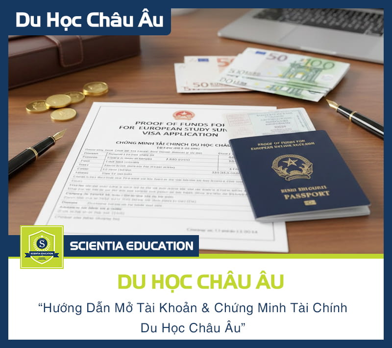 Chứng minh tài chính du học Châu Âu