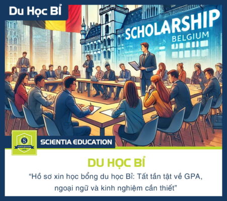 học bổng du học Bỉ