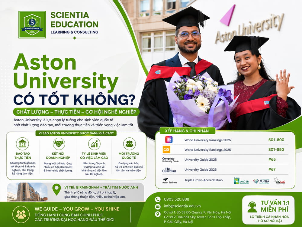 Aston University có tốt không