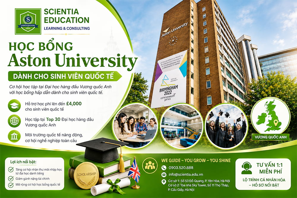 Học bổng Aston University