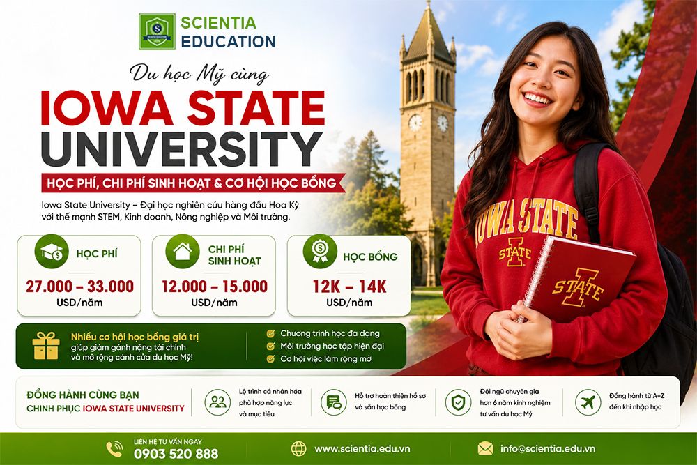 Học phí tại Iowa State University