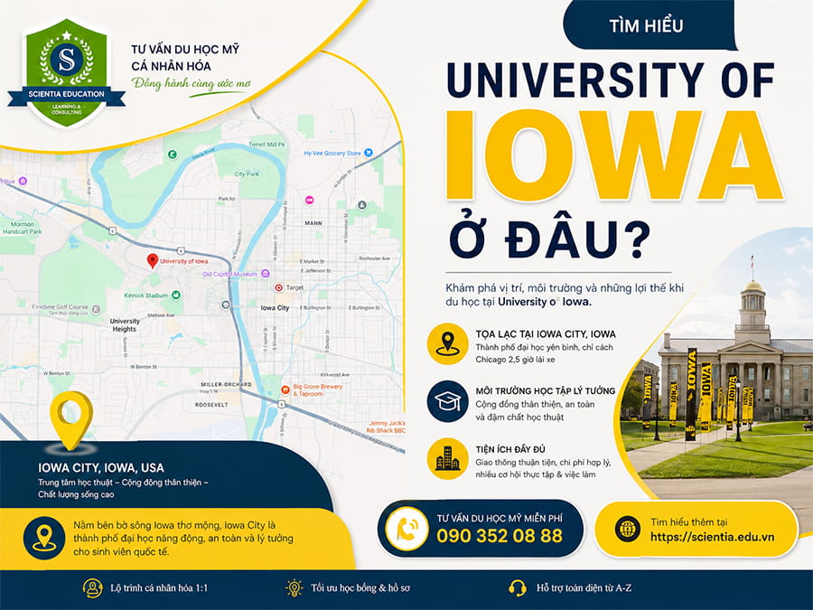 University of Iowa ở đâu