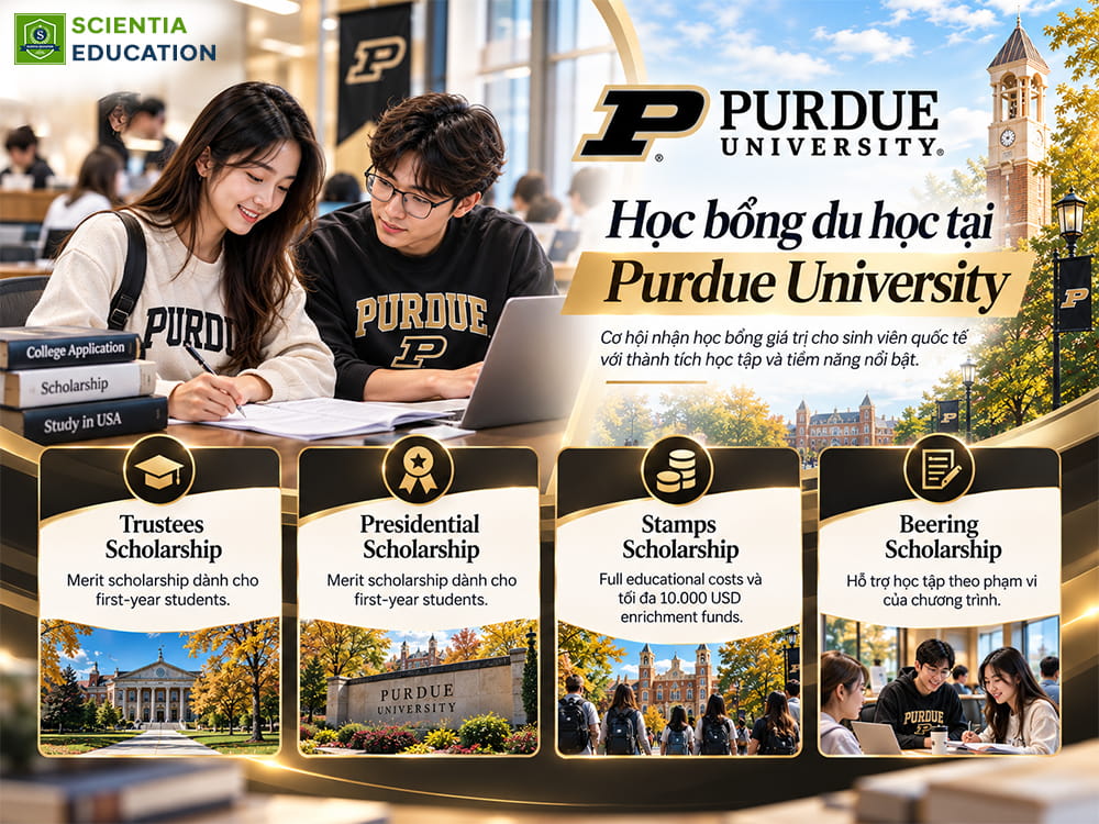 Các học bổng nổi bật của Purdue University