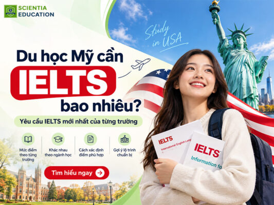 Du học Mỹ cần IELTS bao nhiêu