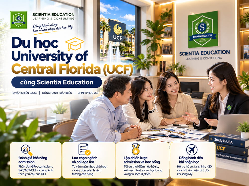 Du học University of Central Florida cùng Scientia Education