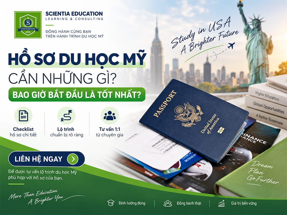Hồ sơ du học Mỹ