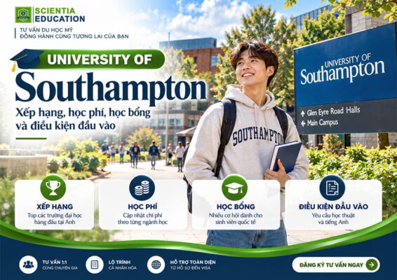 Du học Đại học University of Southampton