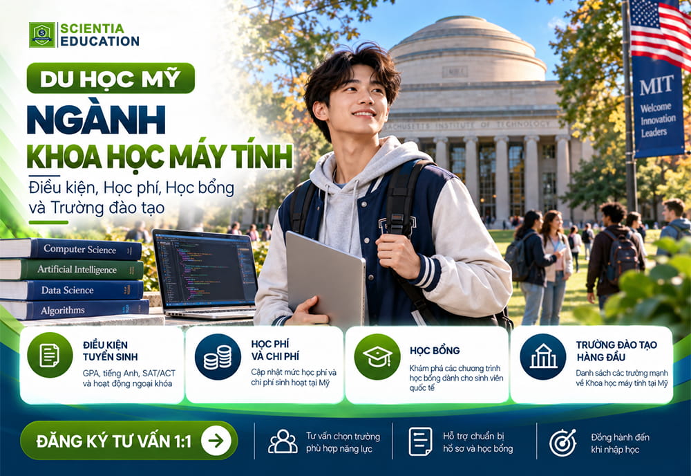 Du học Mỹ ngành Khoa học máy tính