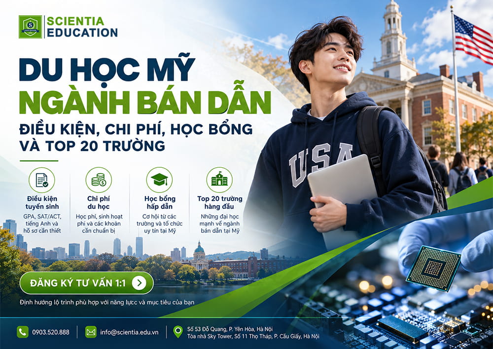 Du học Mỹ ngành bán dẫn 2027