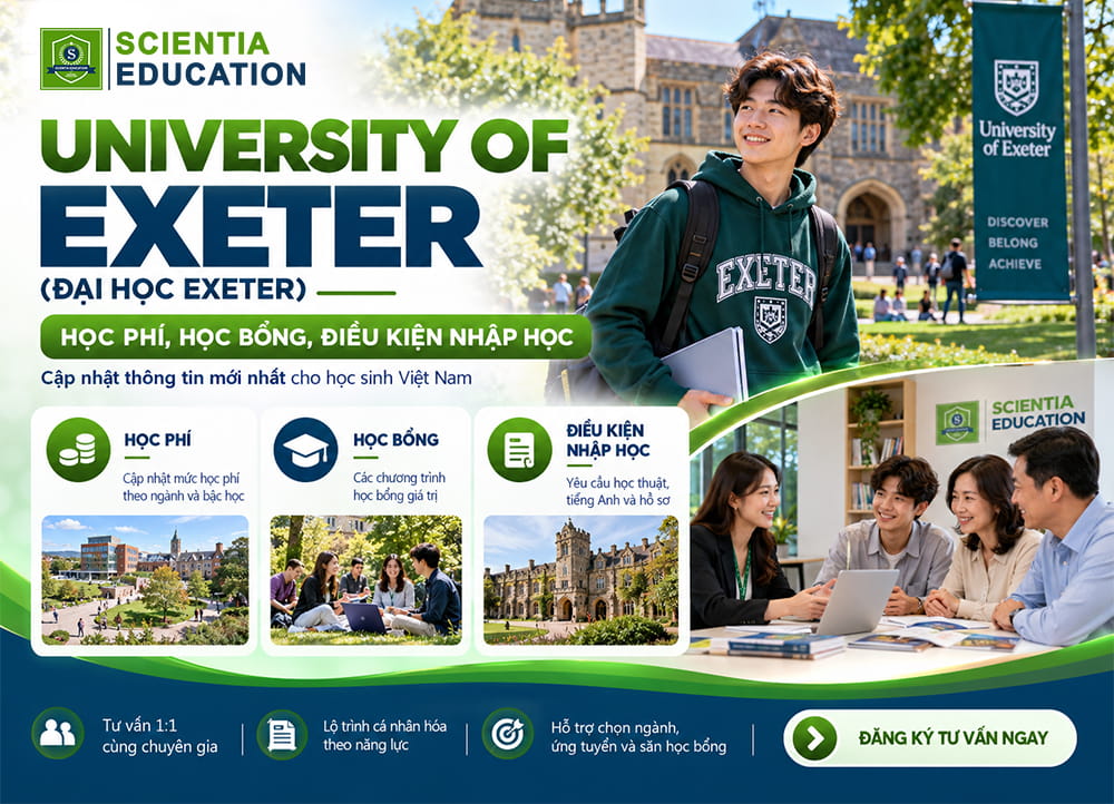 Du học University of Exeter