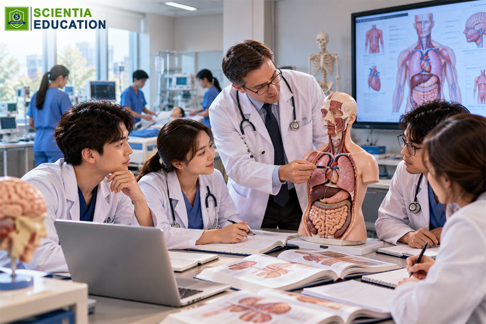 Giai đoạn 2: Ứng tuyển và học tại Medical School (4 năm)