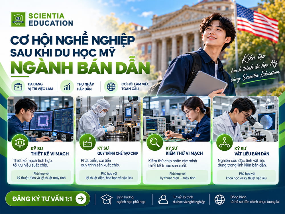 Học ngành bán dẫn tại Mỹ ra làm gì