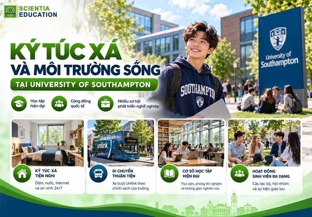Môi trường học tập tại University of Southampton