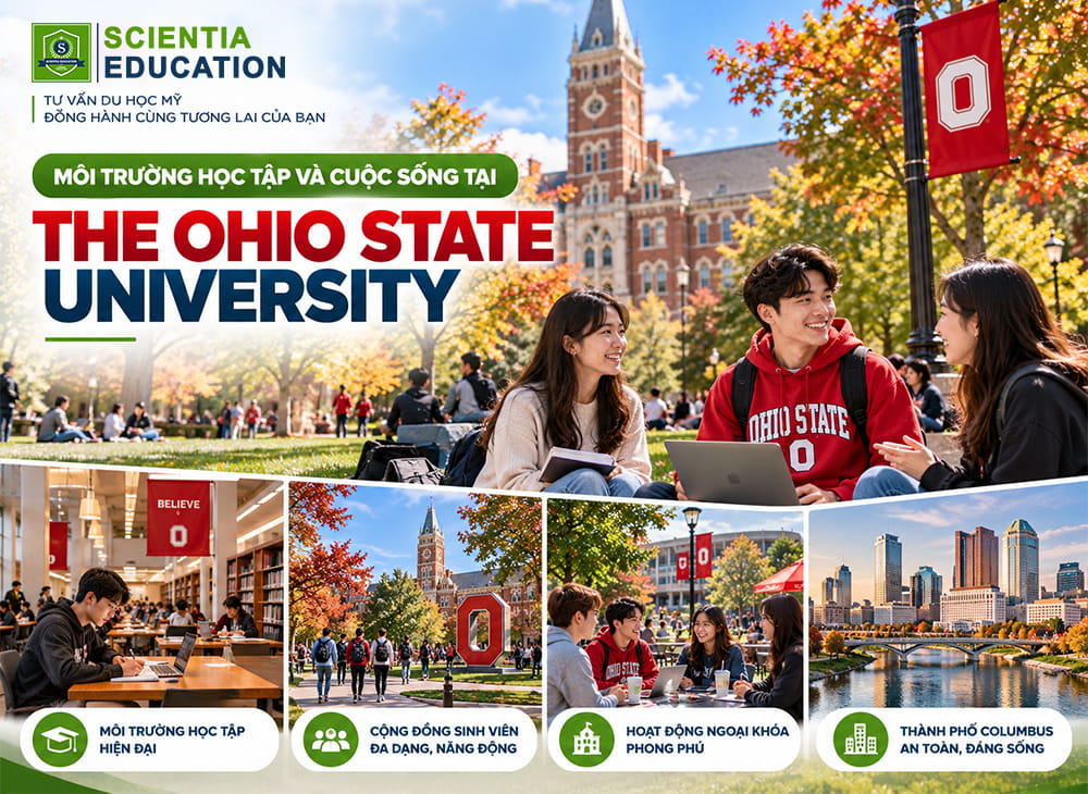 Môi trường học tập và cuộc sống tại Ohio State