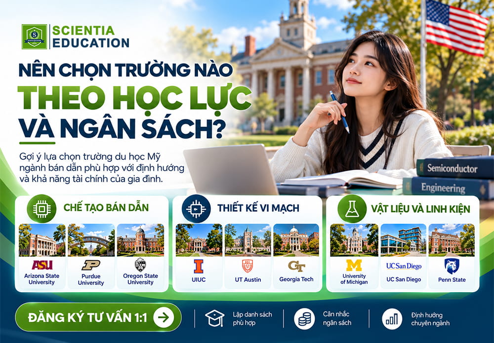 Nên chọn trường nào theo học lực và ngân sách