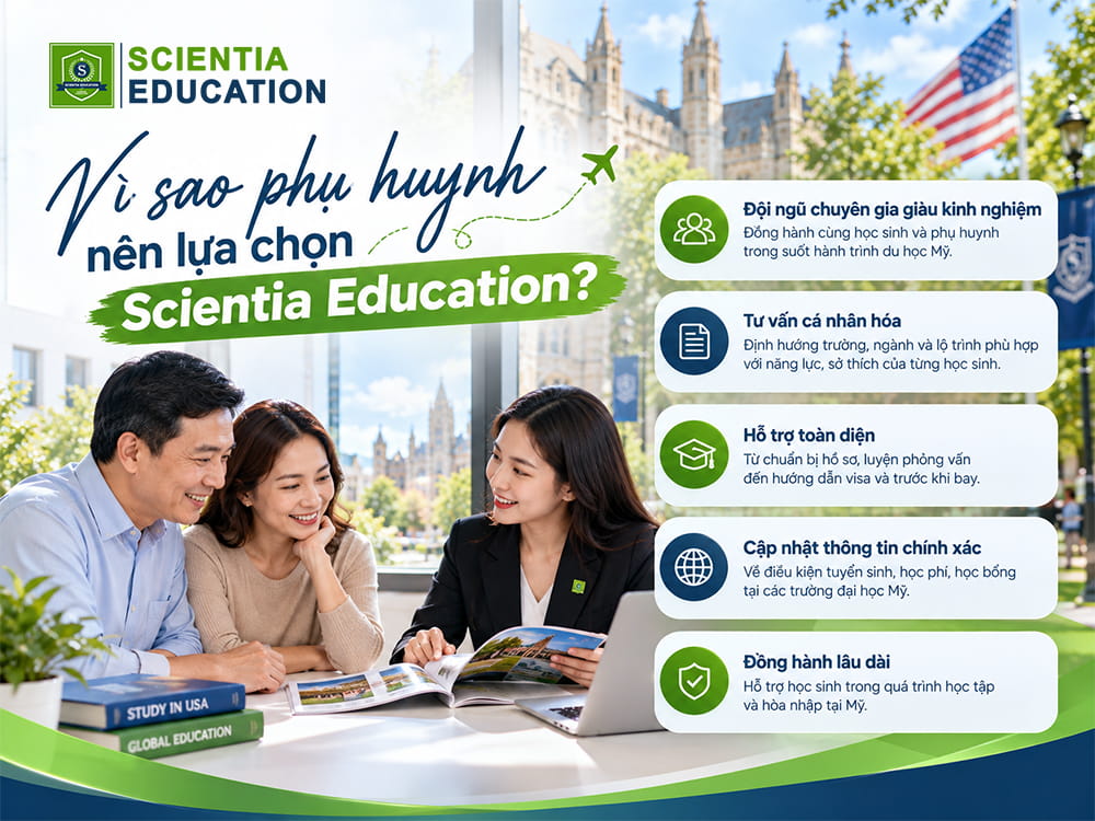 Vì sao phụ huynh nên lựa chọn Scientia Education